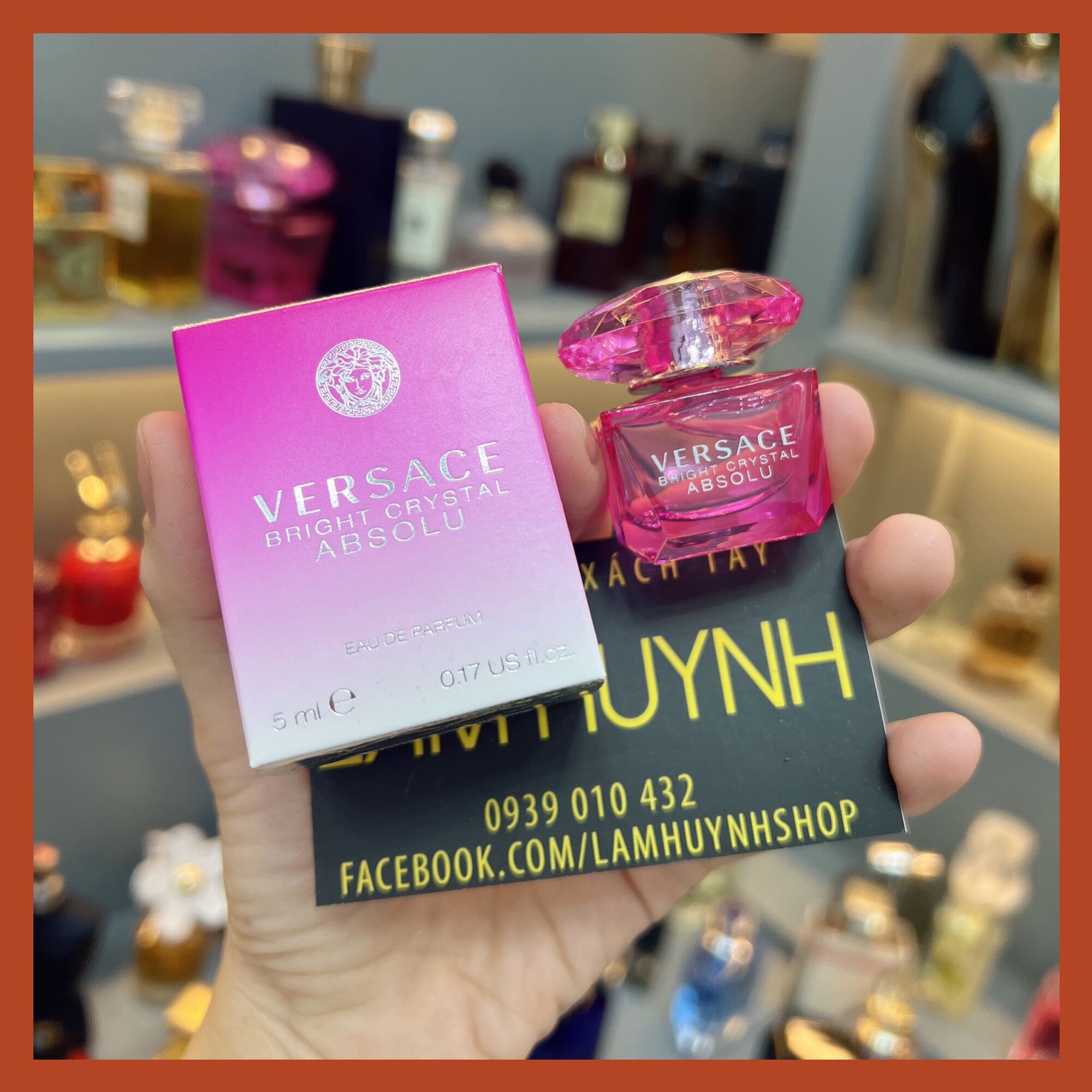 Nước hoa mini versace bright cystal absolu 5ml