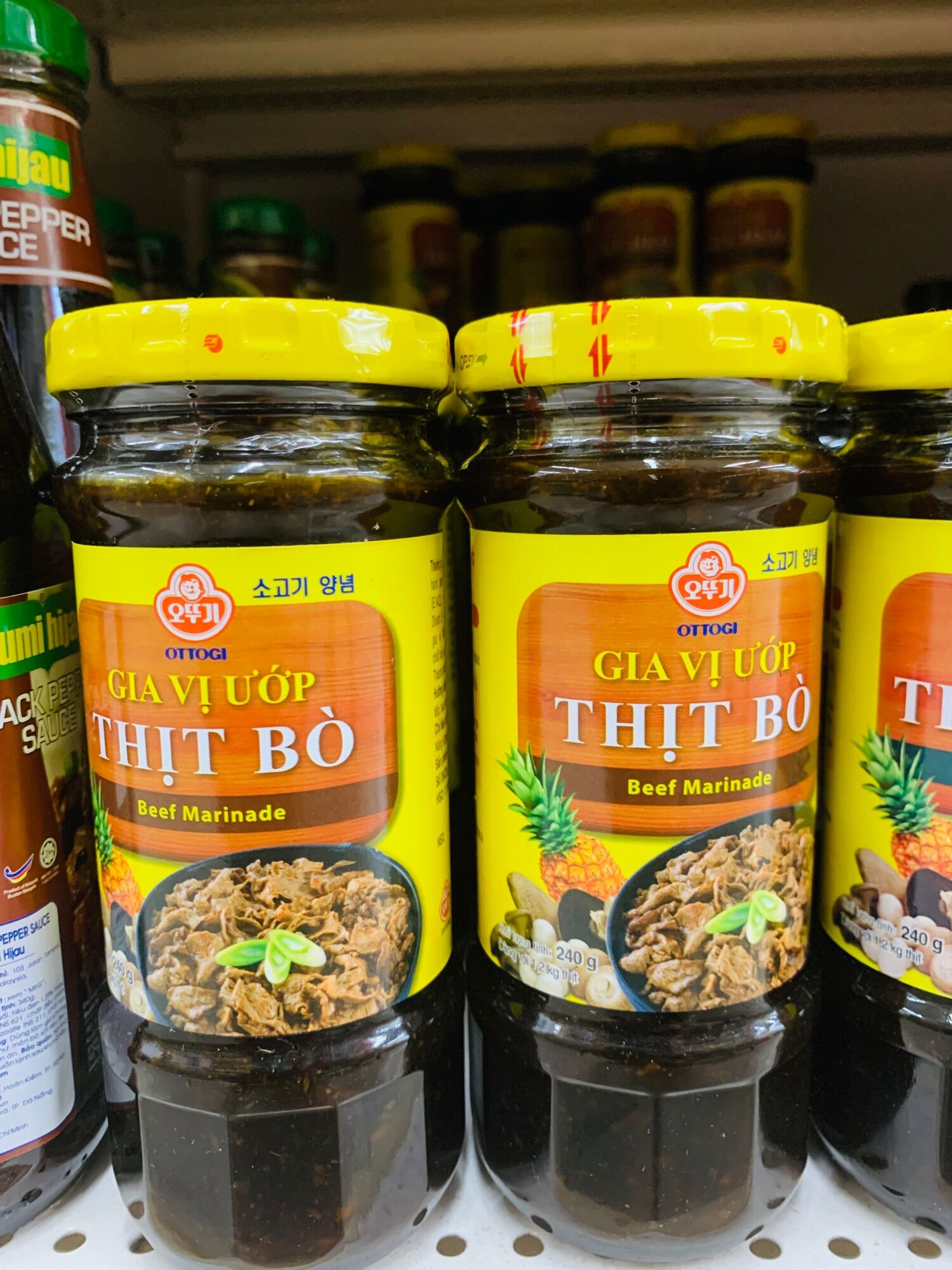 Gia vị ướp thịt heo/ thịt bò Ottogi 240g