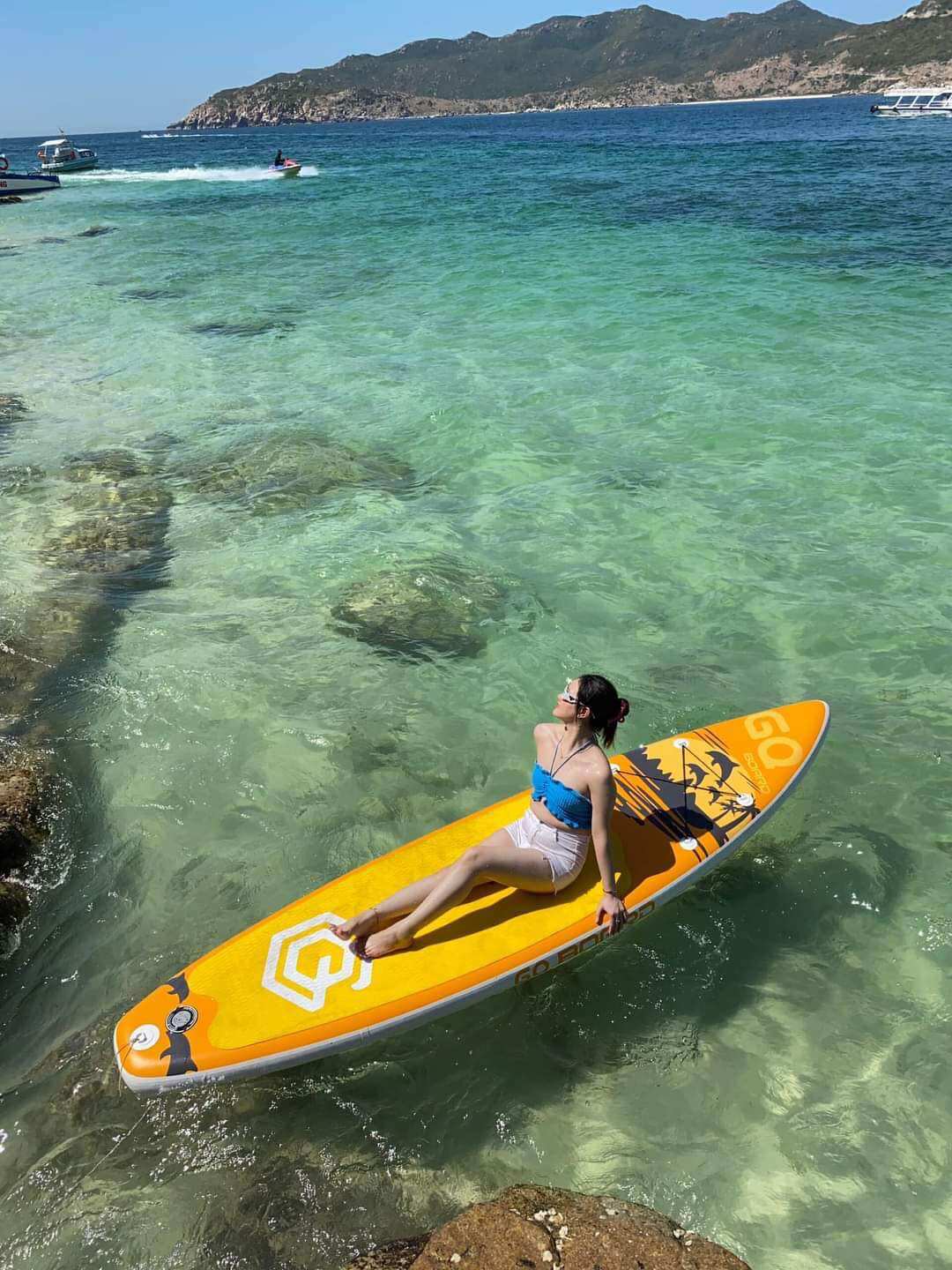 DP335 - GQ Board - SUP / Thuyền SUP/ Ván chèo đứng bơm hơi