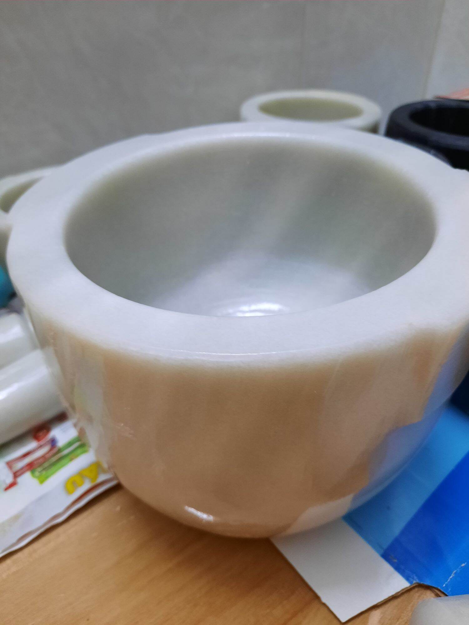 Cối đá Non Nước size 20cm kèm chày đã đánh bóng