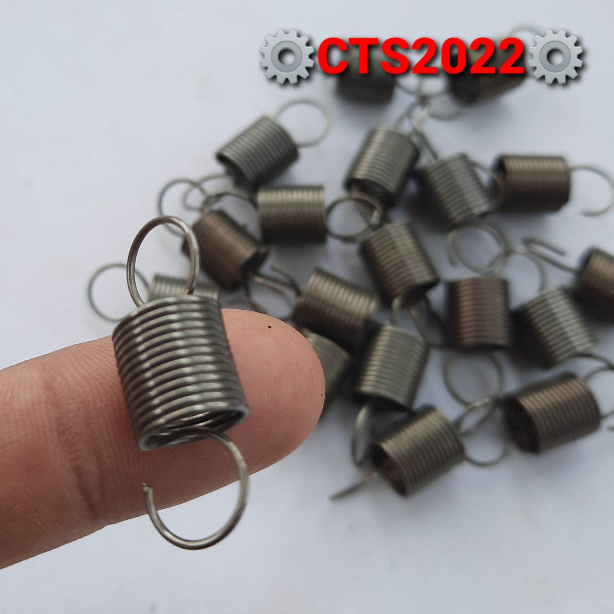 Lò xo kéo thép phi 10mm sợi 0.8mm