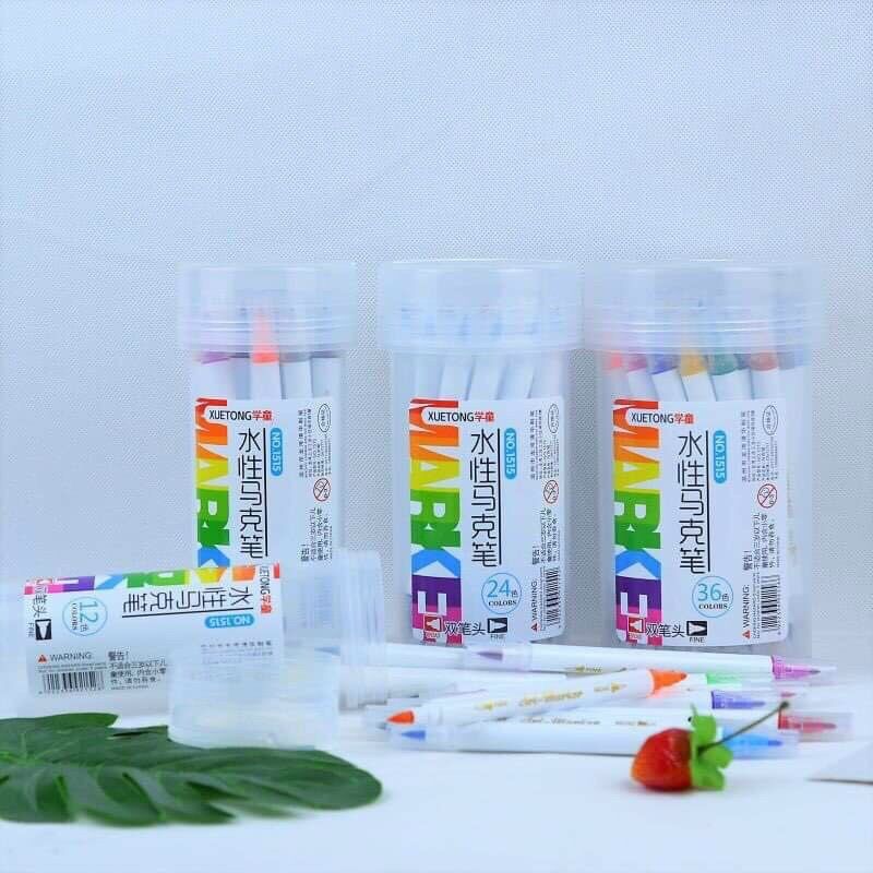 Bút lông màu vẽ Mỹ thuật .Hộp 18 màu