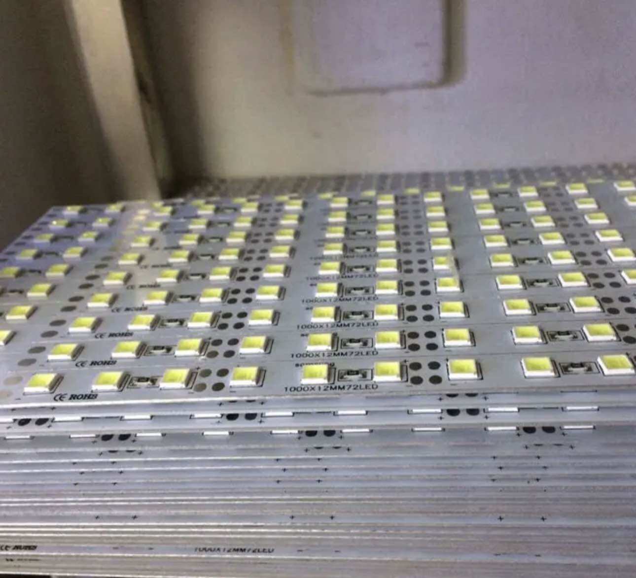 Set 10 thanh led 5054 điện 12v dài 1m
