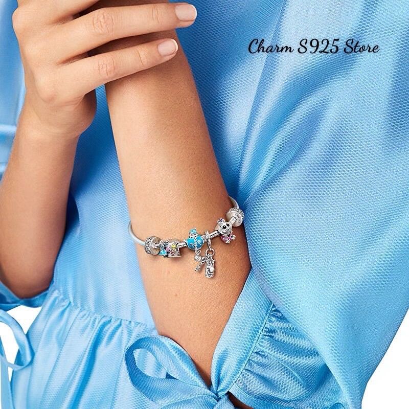 CHARM PANDORA ALE MẶT CƯỜI KHÓC BẠC S925 CAO CẤP