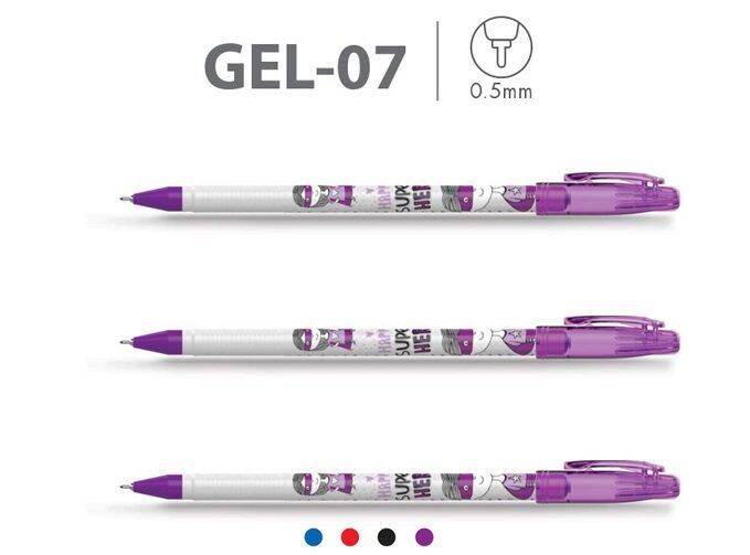HỘP 20 BÚT MỰC TÍM GEL-07 HERO