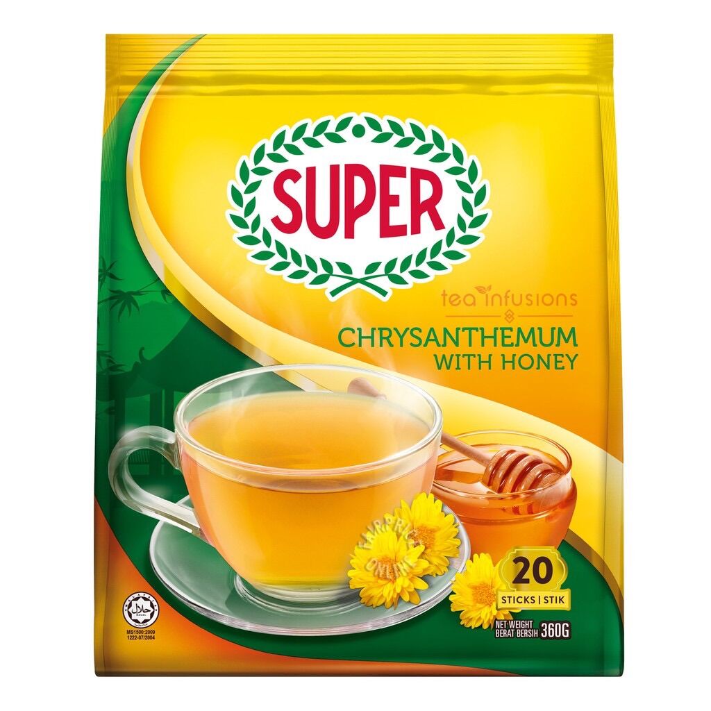 Trà Hoa Cúc Mật Ong Hoà Tan Super, Nhập Khẩu Malaysia
