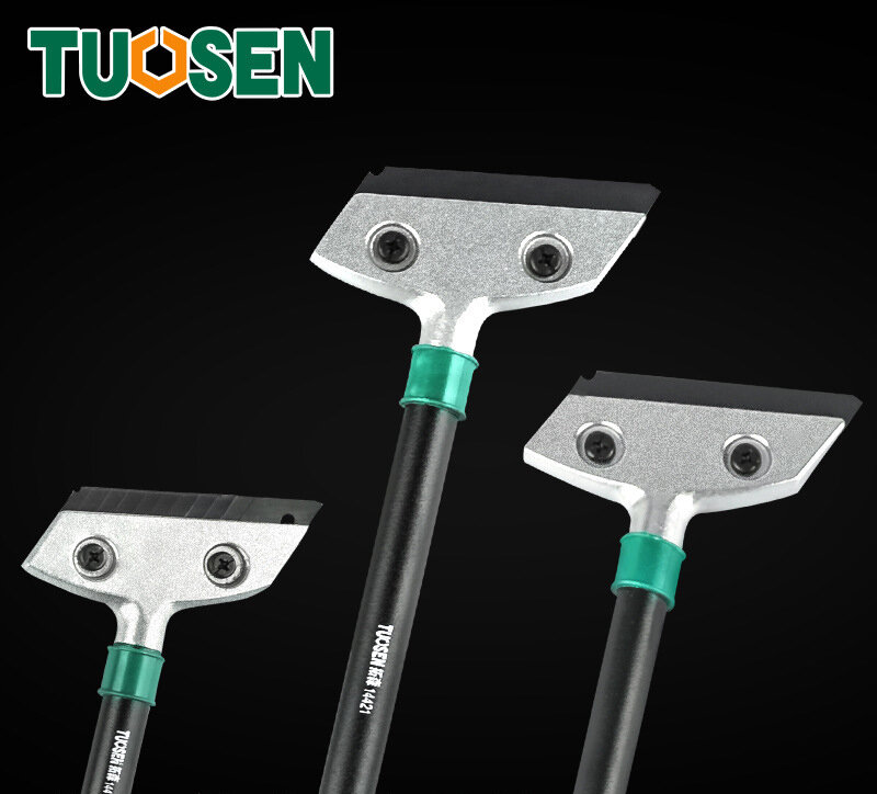 Sủi vệ sinh tường và mặt phẳng, sàn nhà, Dao cạo sàn, dao cạo sơn, cạo tường đa năng cán dài 30cm, 60cm, 90cm TUOSEN / Tuo Sen