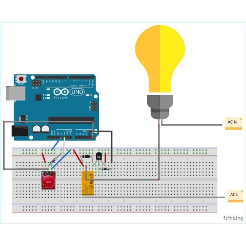 Modul nút cảm biến chạm TTP223_ Touch sensor