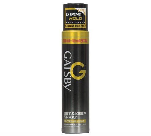 Chai Gôm Xịt Giữ Nếp Tạo Kiểu Tóc GATSBY
