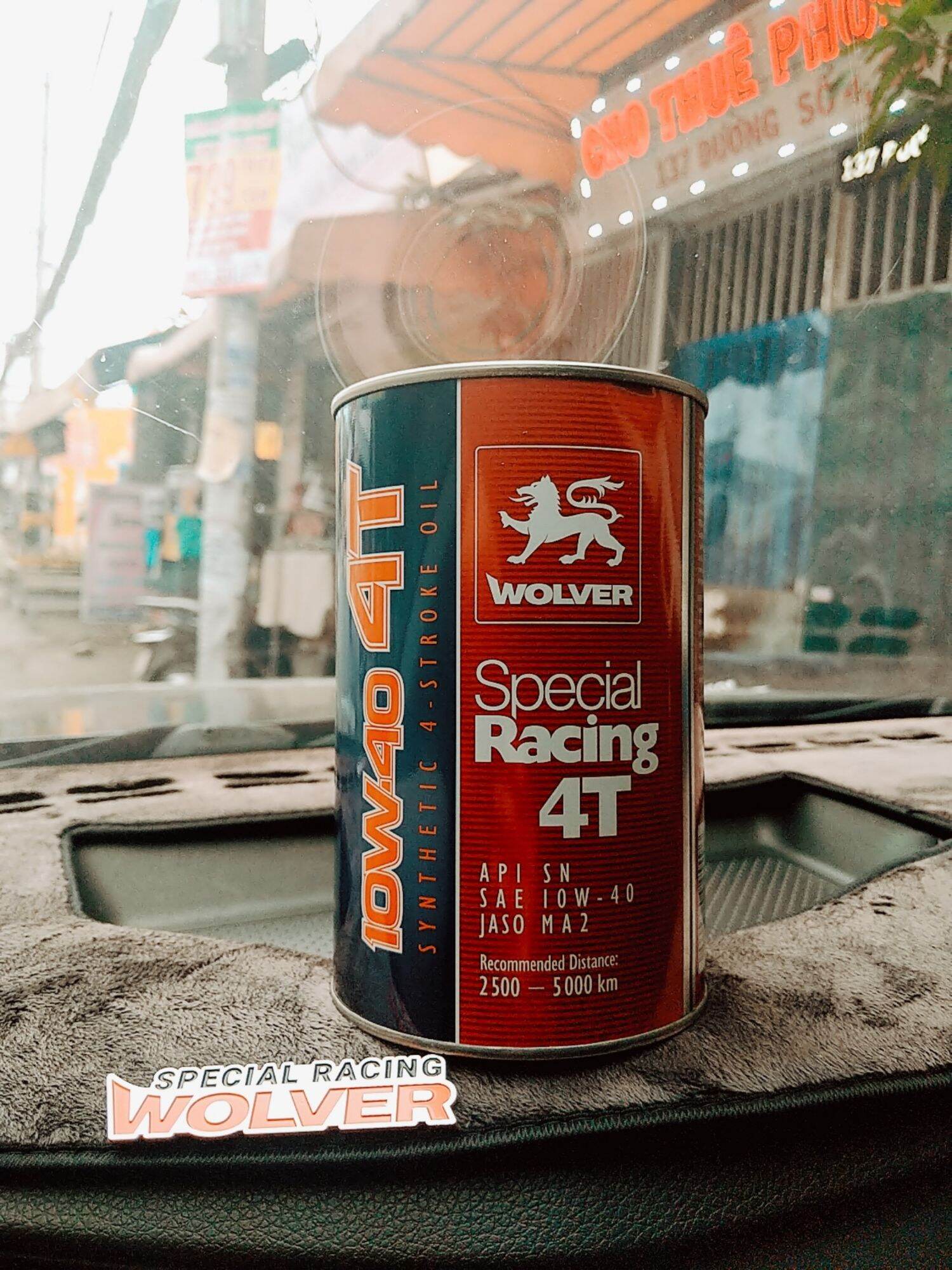 [MẪU MỚI] Nhớt Wolver cao cấp tổng hợp Special Racing SN 10W40 4T  Fully Synthetic nhập khẩu 100% Đức