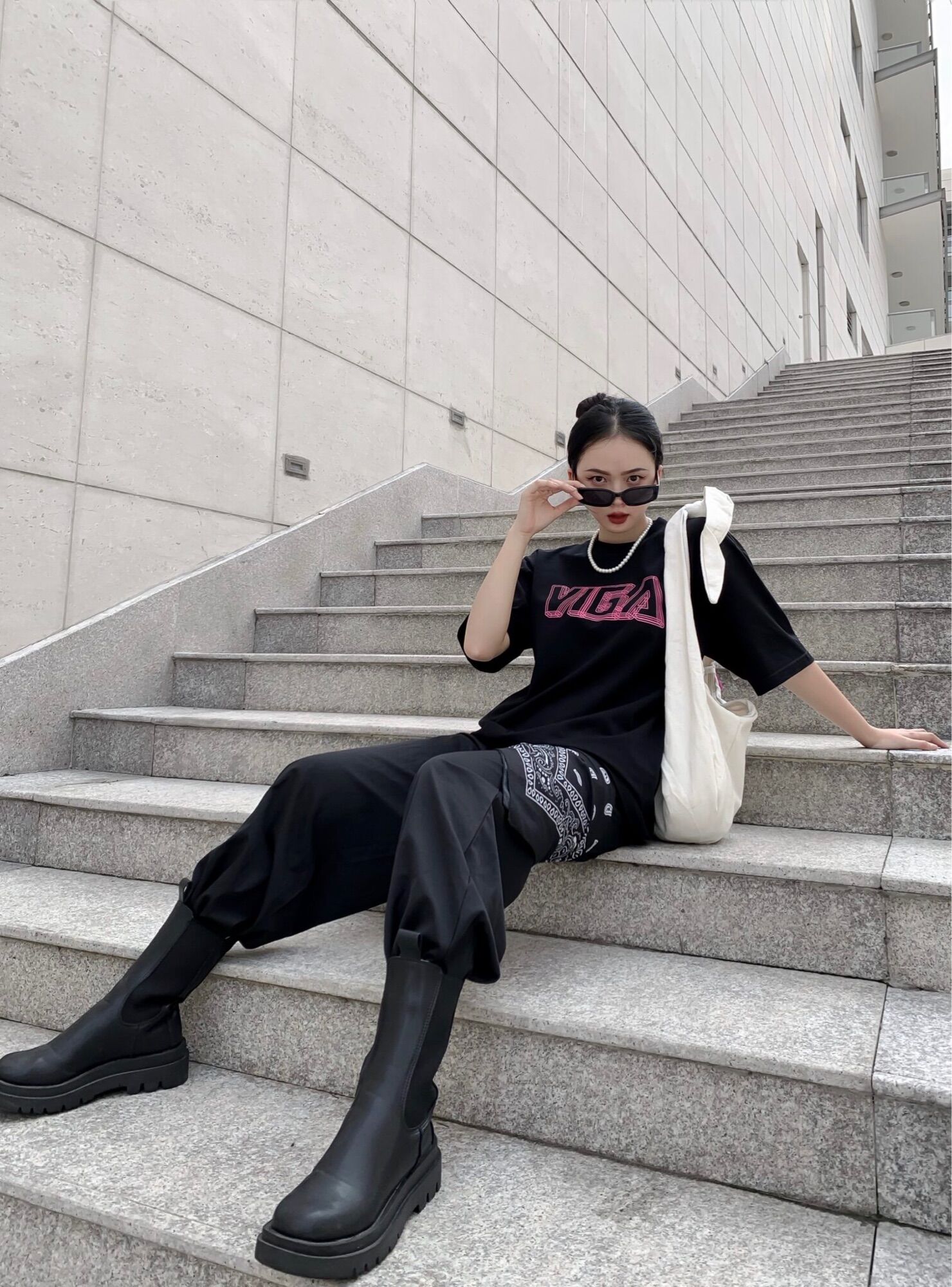 Áo Thun  Local brand ViGa Basic 03 Bpink ( Nam và Nữ )