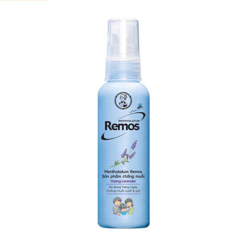 Xịt Chống Muỗi Remos Hương Lavender 150ml