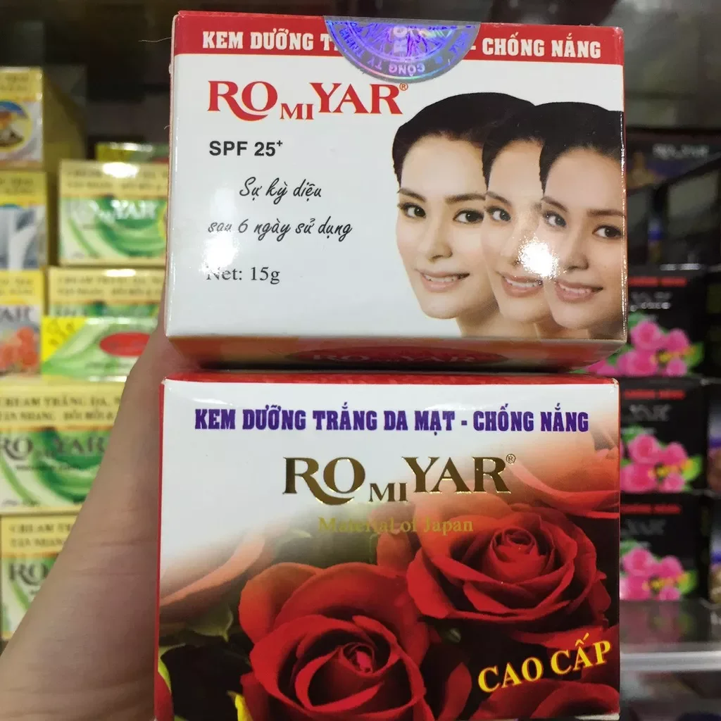 Kem trắng da, chống nắng Romiyar 15g (Chính hãng)