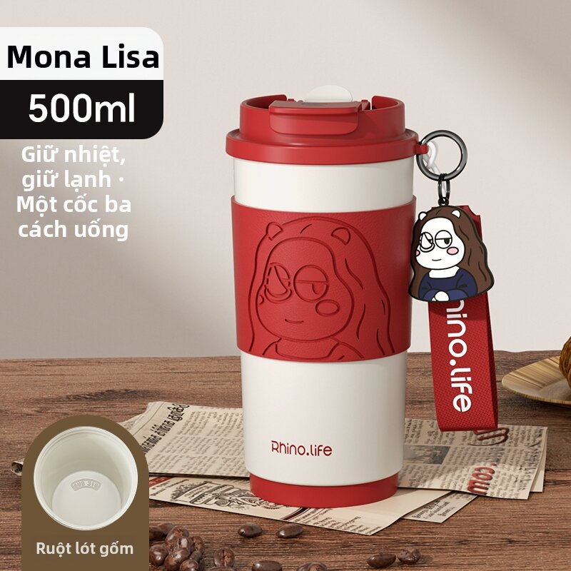 Portable Thermal Insulation Ceramic Mug - 5