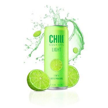 Nước Trái cây Lên Men Chill Cocktail Light 3% 330ml - Lemon Rum- Vị chanh