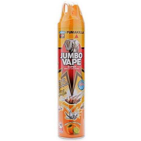 HCMXịt muỗi Jumbo 600ml hương cam chanh.