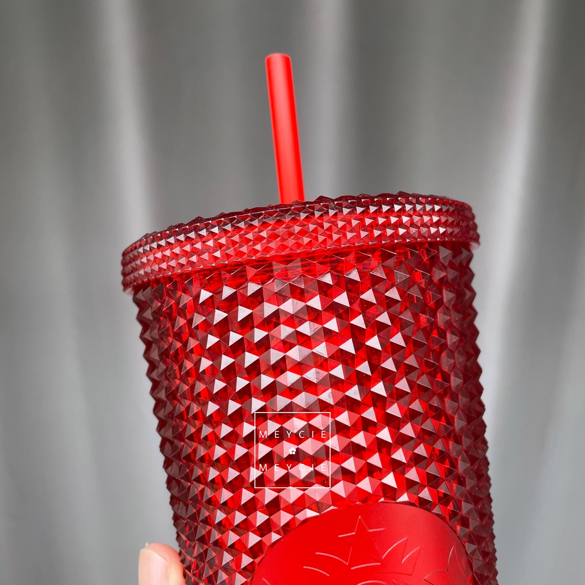 [Chính hãng] Ly Starbucks Studded Bling Red 710ml