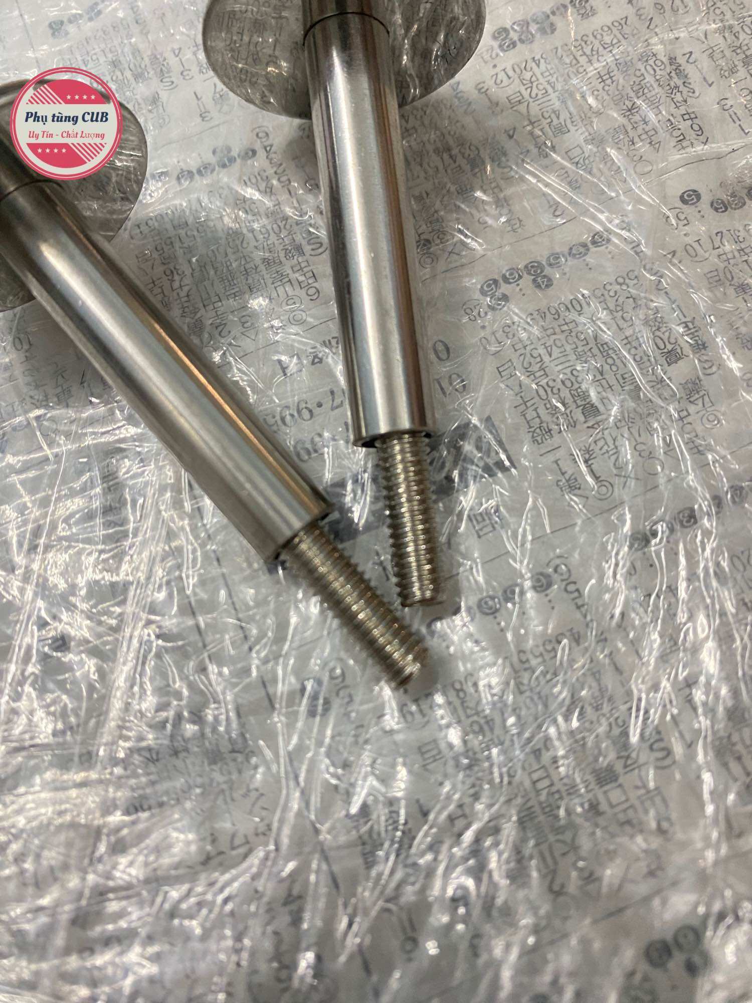 Ốc bắt bửng xe cub bằng inox