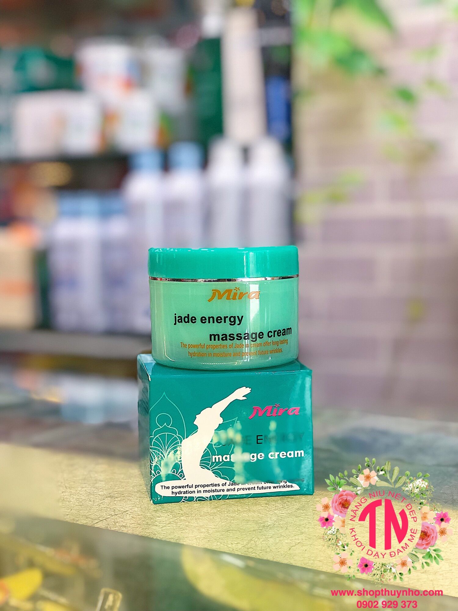 Kem massage ngọc bích MIRA Jade energy massage cream
