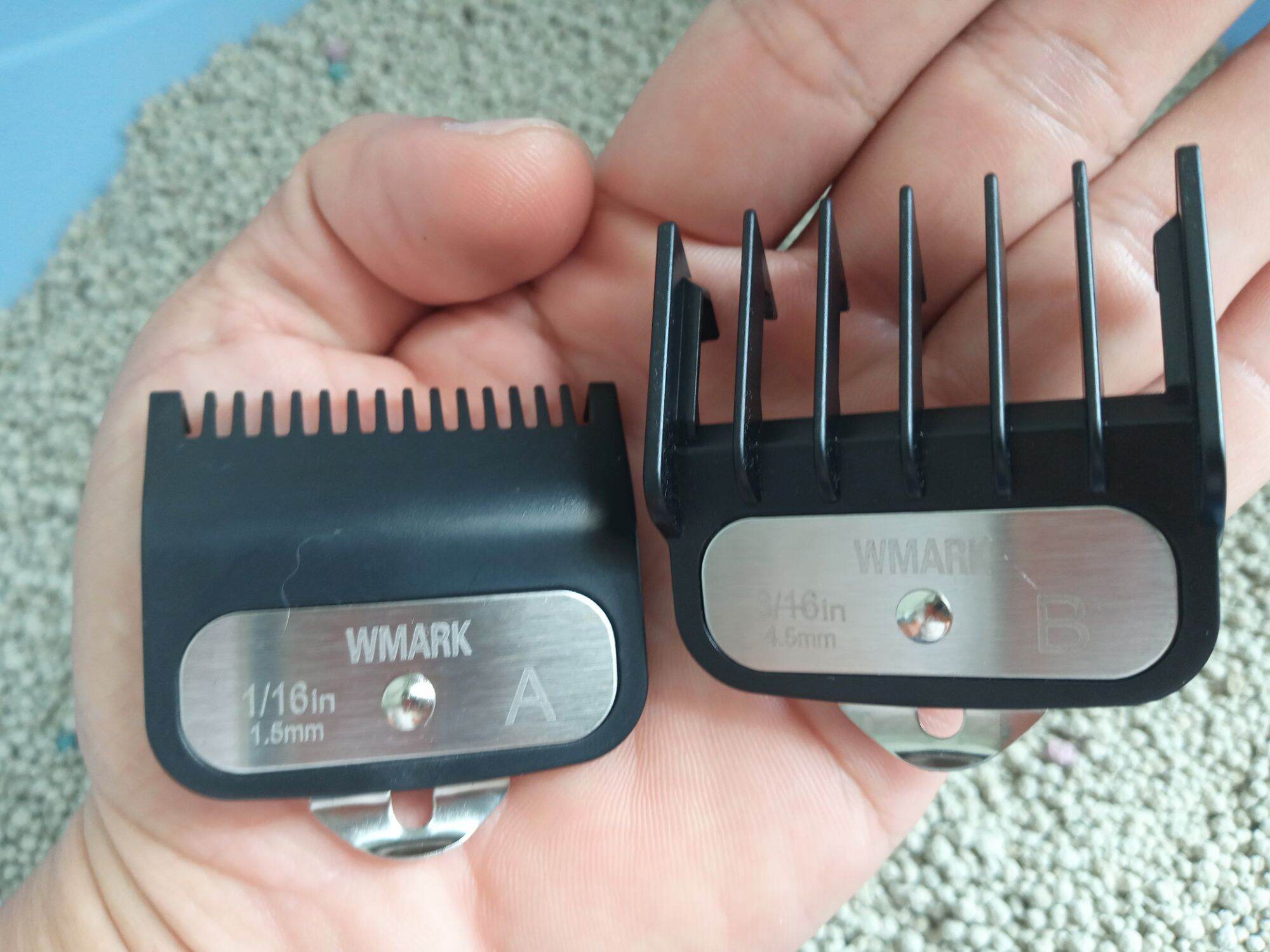 Cữ Thép WMark 1.5mm Và 4.5mm Hàng Chất Lượng Tốt Lắp Cho Tông Đơ Wahl, Kemei, Surker.. 