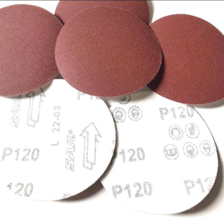 Nhám tròn tự dính 100mm grit 120