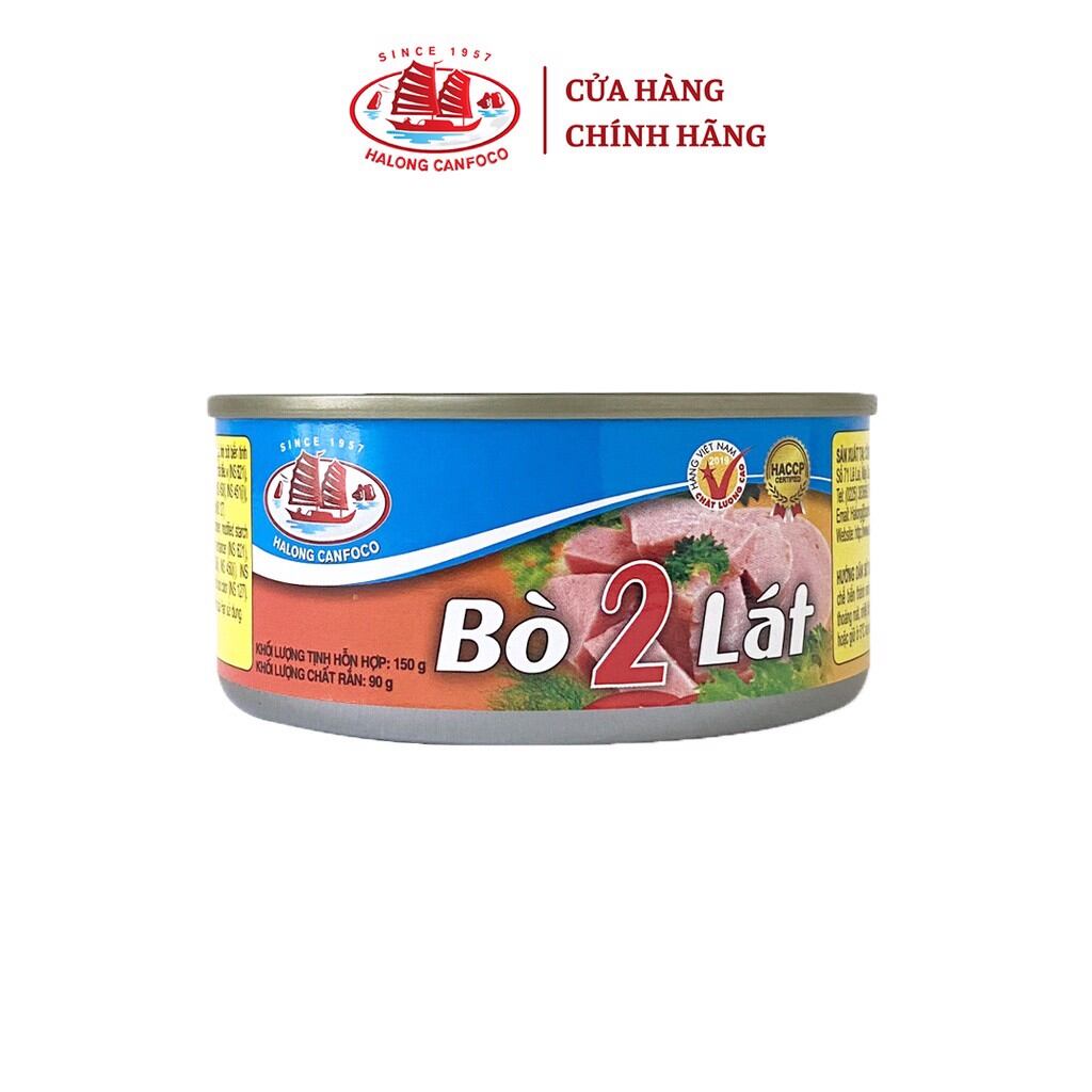 Bò 2 lát 150g - Đồ Hộp Hạ Long