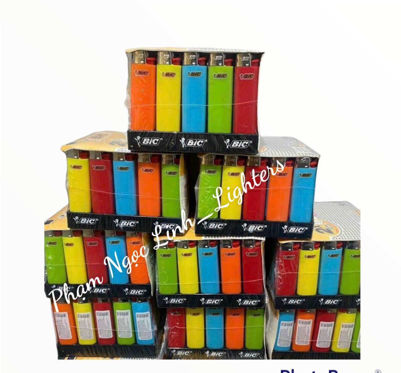  50 cái Bật ga Bic J3 Pháp size trung 