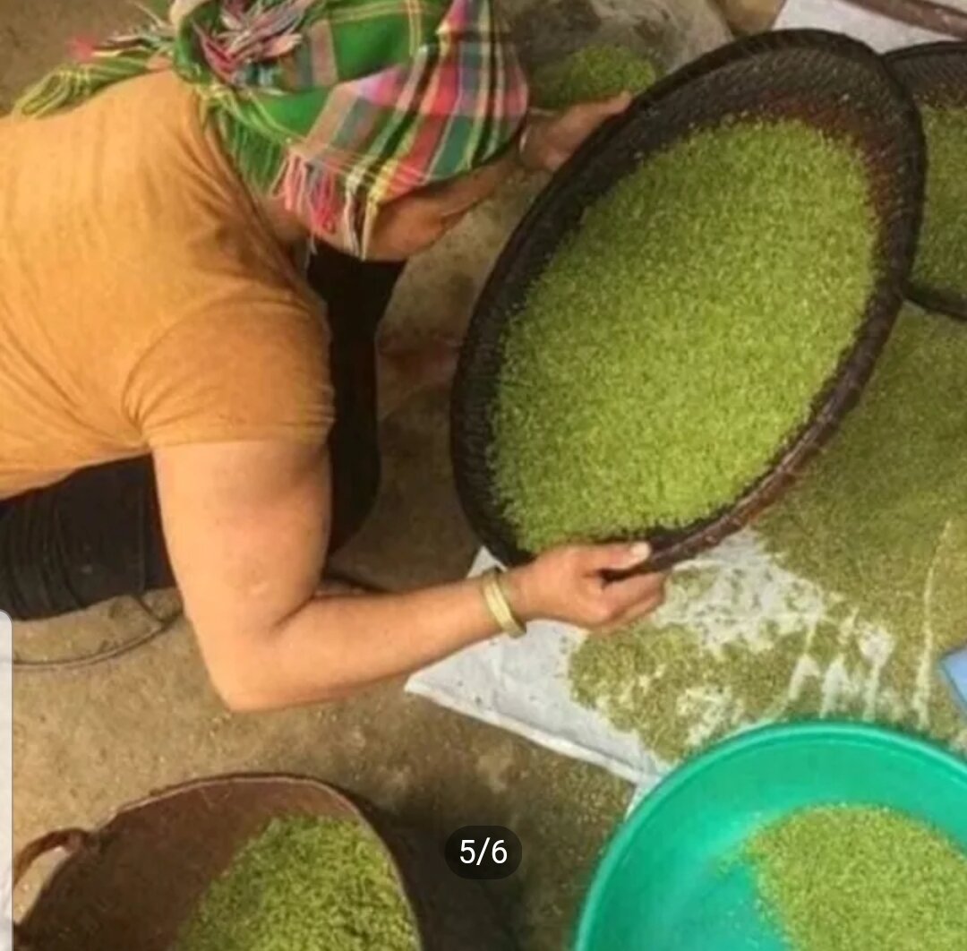 1kg  cốm non khô Tây Bắc