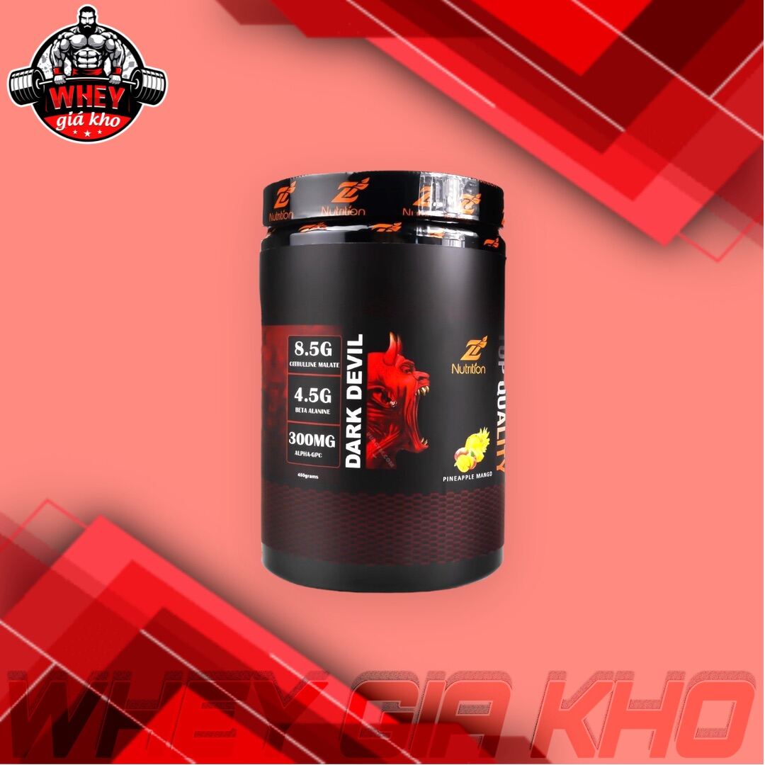 PRE WORKOUT DARK DEVIL | SIÊU CỰC MẠNH | TĂNG SỨC MẠNH TẬP LUYỆN , TẬP TRUNG , TỈNH TÁO - 30 LẦN DÙNG