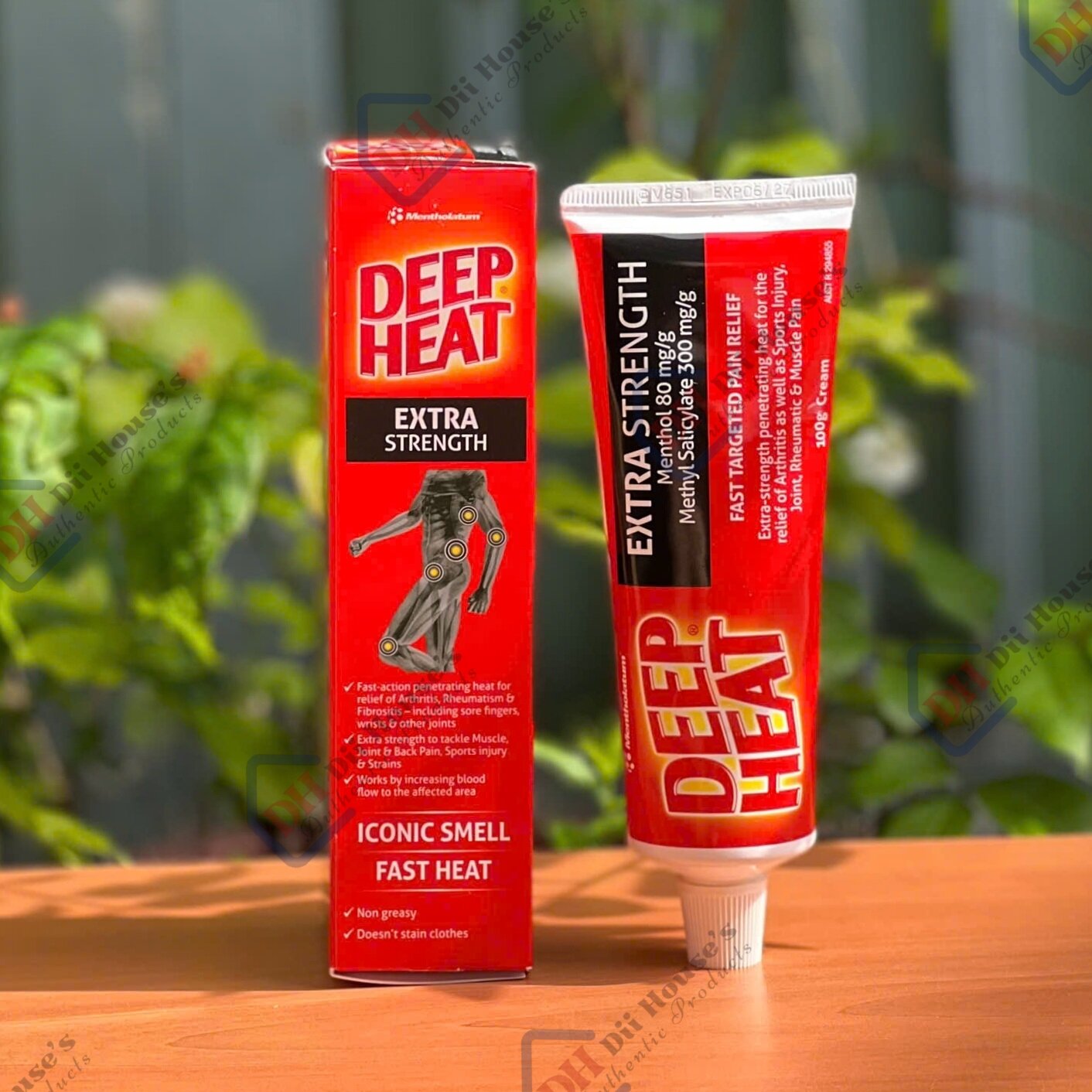 Gel Xoa Bóp Mentholatum Deep Heat Extra Strength Fast Targeted Pain Relief 100g.