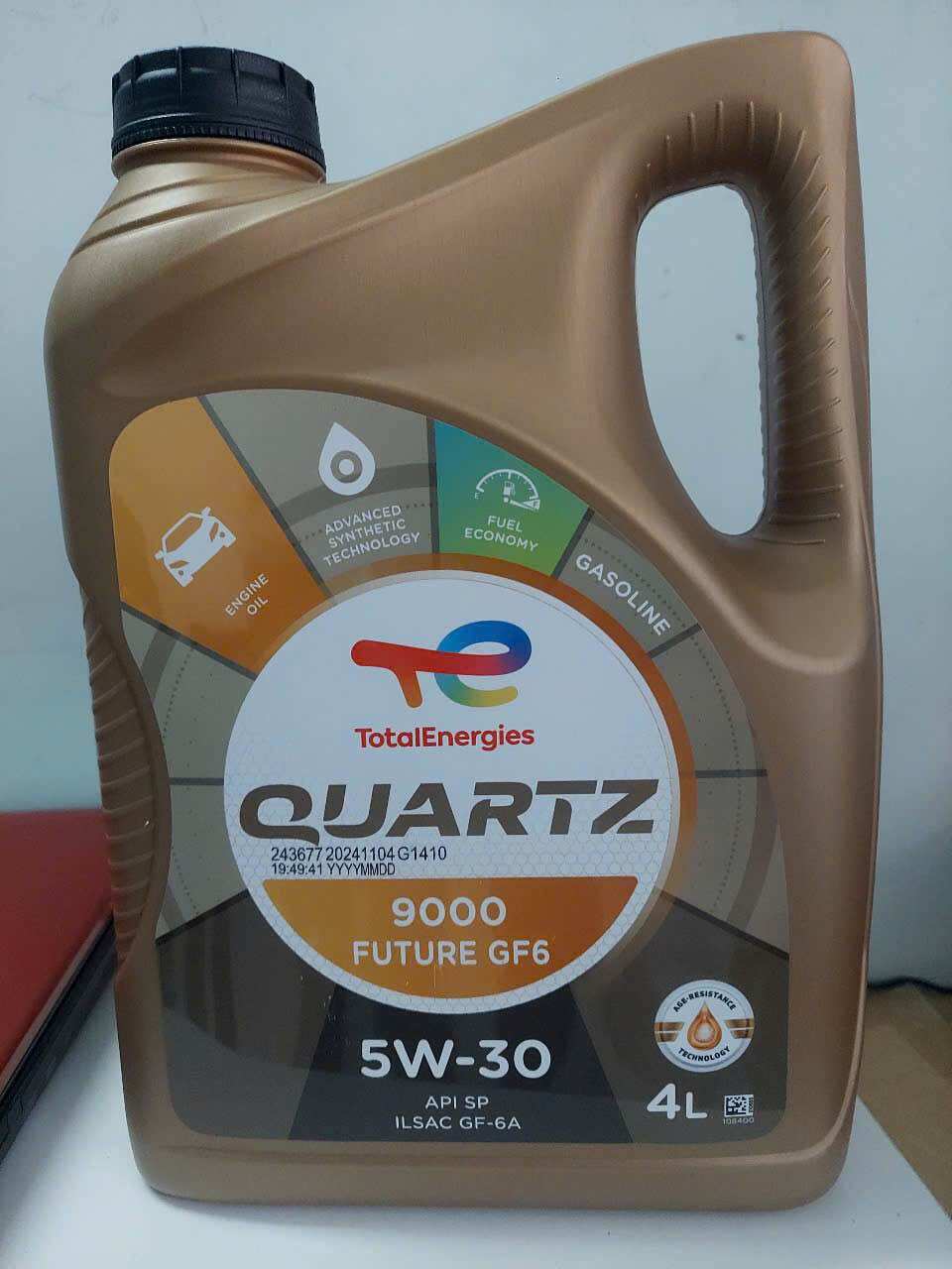 Total Quartz 9000 5W30 Lubricant