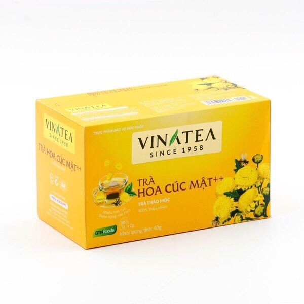 Trà hoa cúc mật Vinatea hộp 40g