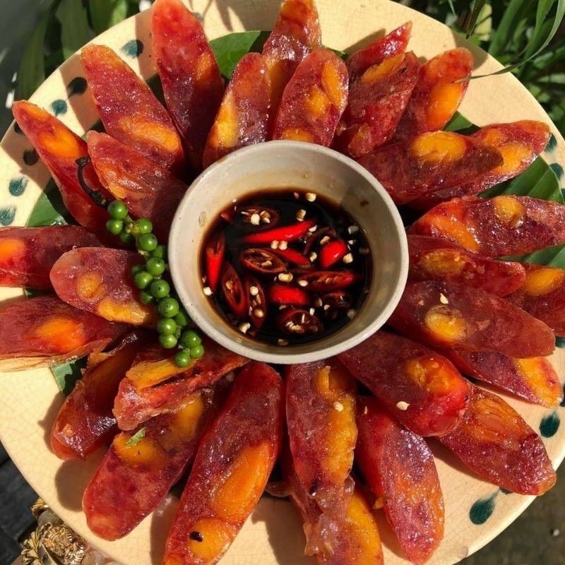 Lạp Xưởng Tôm Trứng Muối 500g