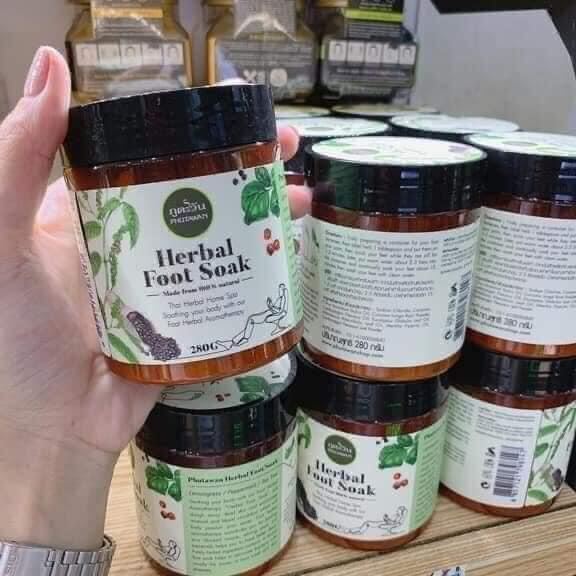01 Muối Ngâm Chân HERBAL Phutawan Thái Lan