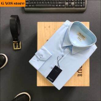 Áo sơmi nam công sở (tay dài không túi)