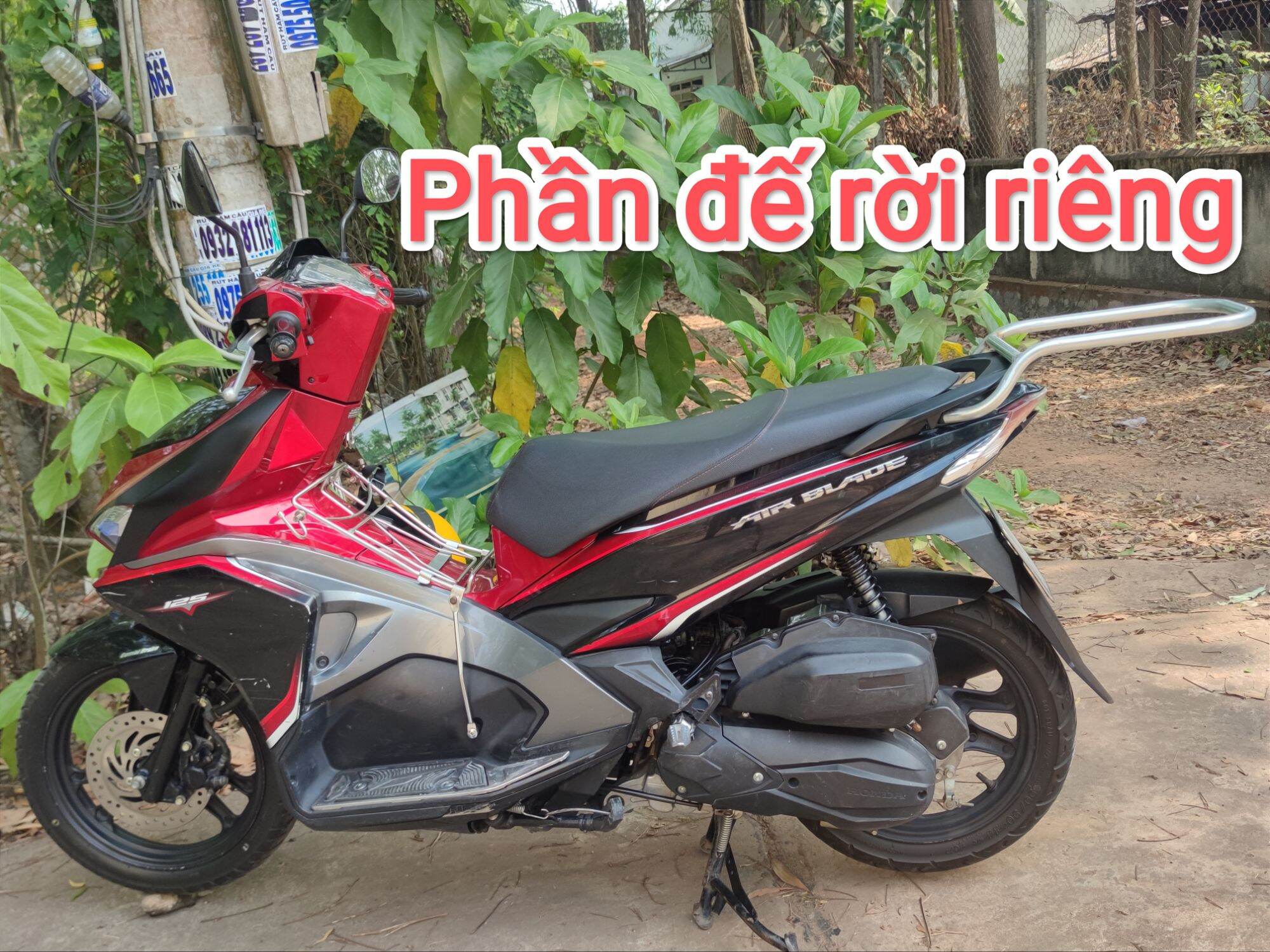 ( tặng lót tay) Baga phượt cho xe NOZZA