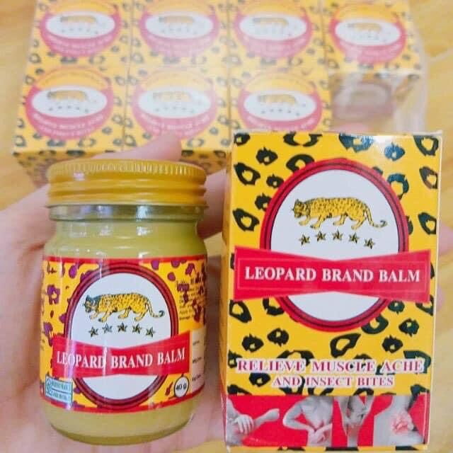 Dầu Cù Là Con Báo Thái Lan hũ 40gr