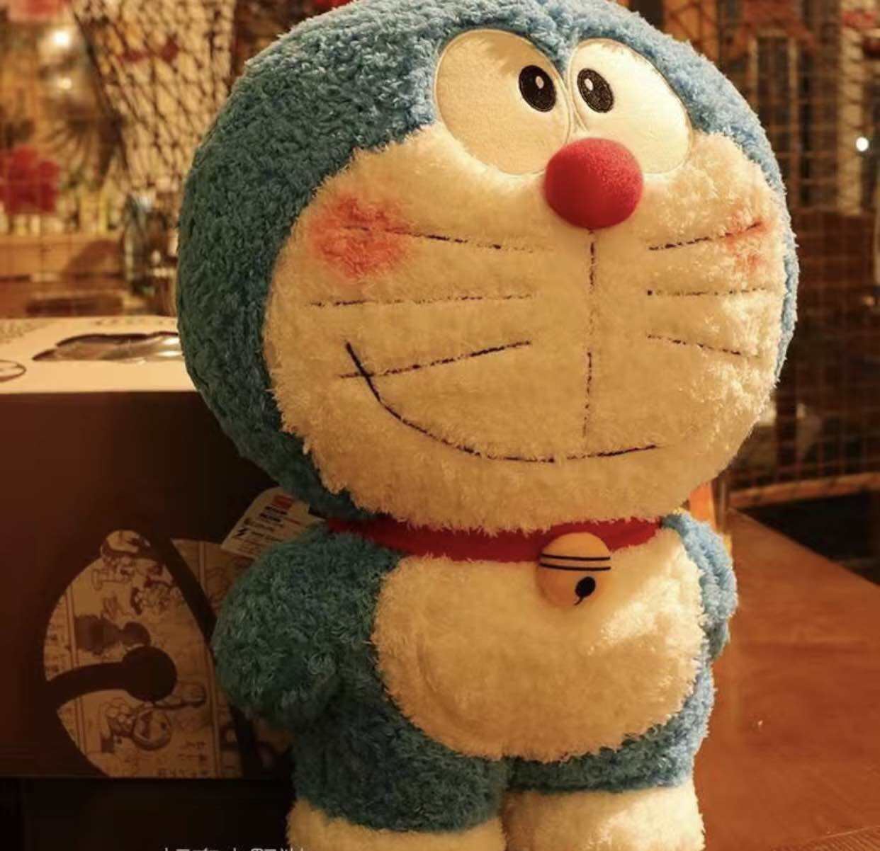 Doraemon nhồi bông dễ thương 35cm gấu bông doraemon