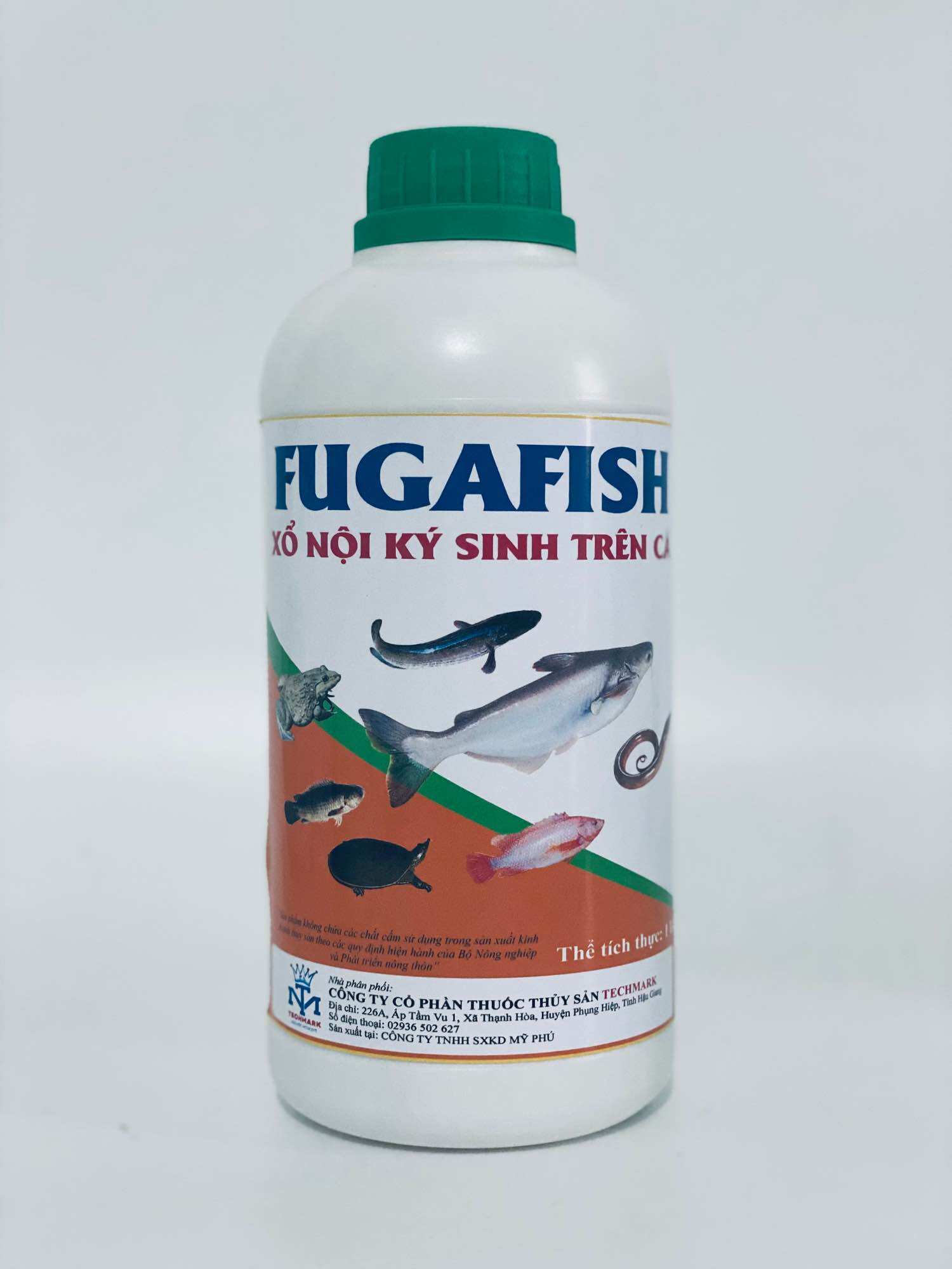 FUGAFISH chai 500ml xổ ký sinh trùng trên cá lươn ếch baba