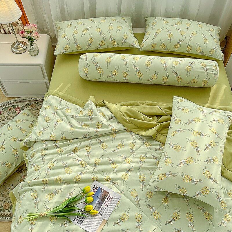Đũi 5 món -chăn chần bông hè tiện dụng