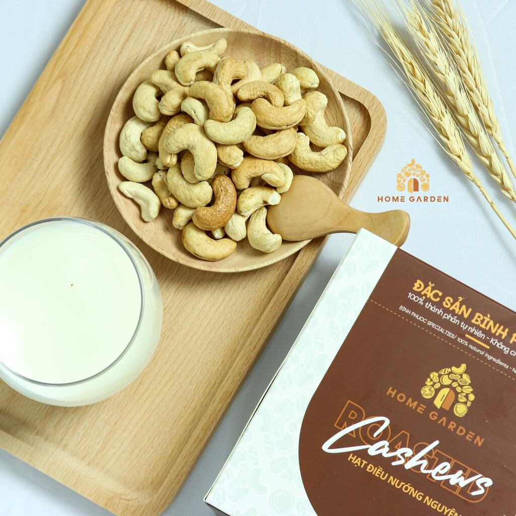Hạt Điều sống bể đôi bóc vỏ lụa 200gram, 500gram, làm sữa hạt
