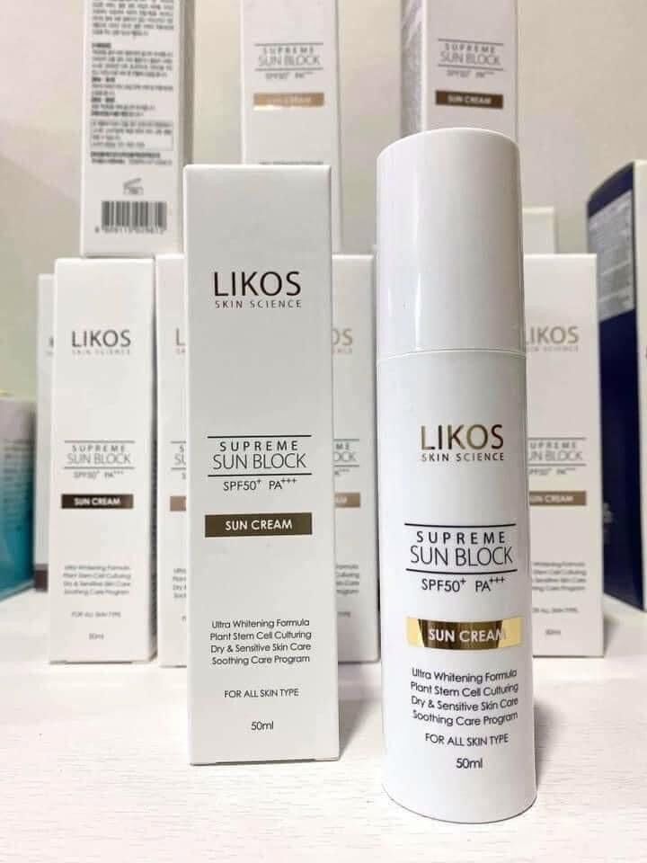 Chống nắng likos mẫu mới