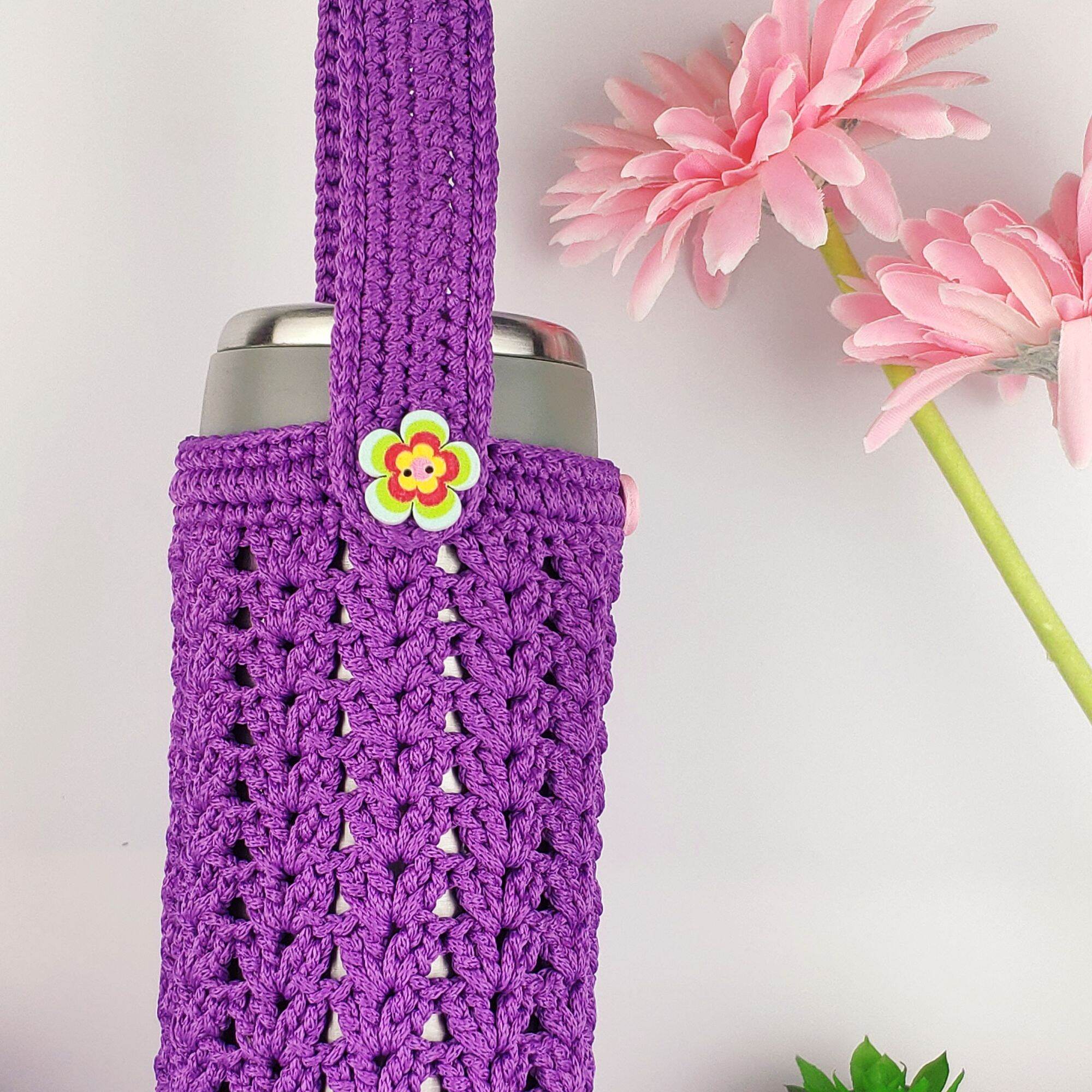 Túi đựng bình giữ nhiệt size 500ml handmade