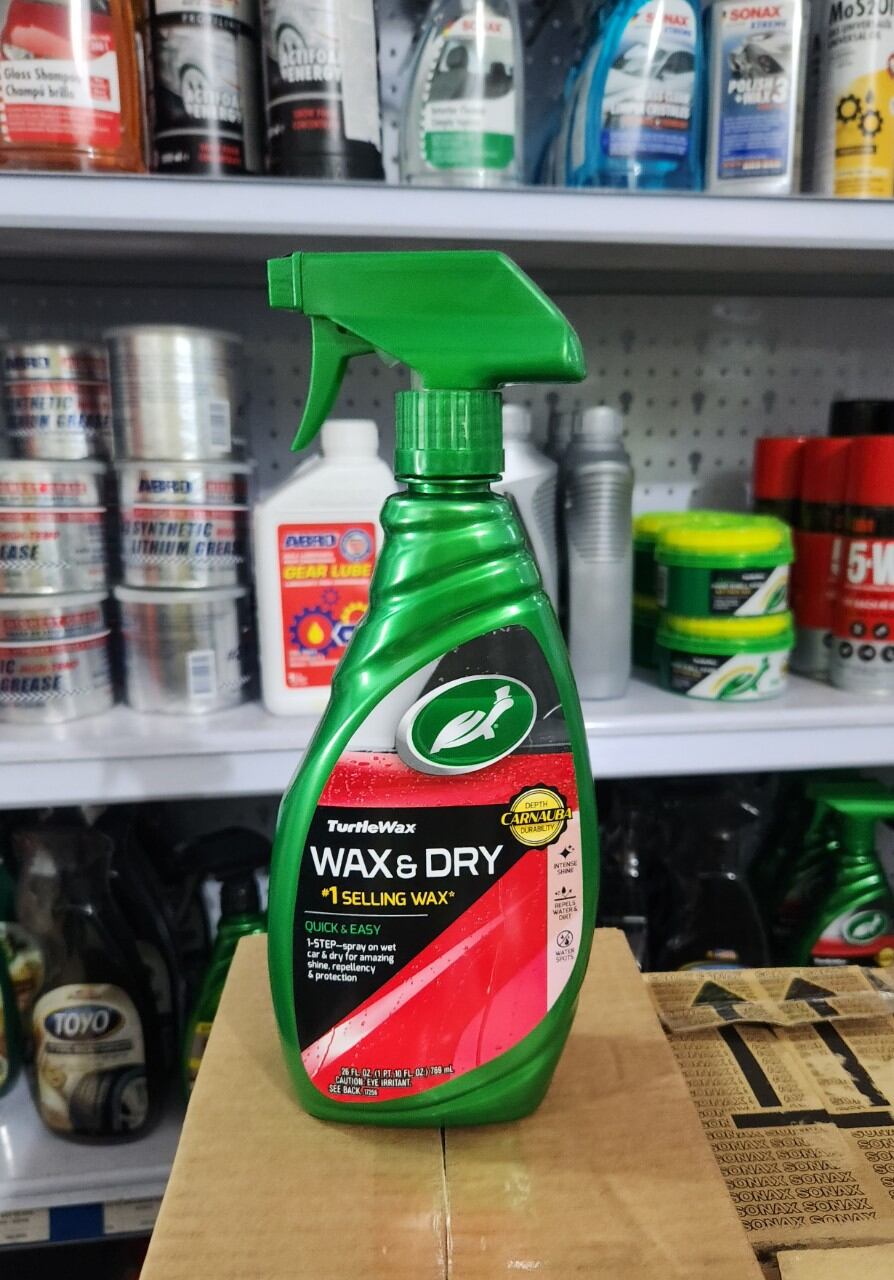 Chai xịt bóng sơn nhanh Turtle Wax Express Shine