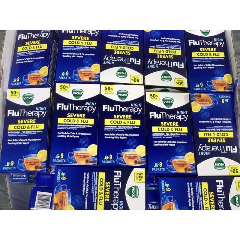 Trà Chanh Mật Ong fluTherapy Hàng Mỹ
