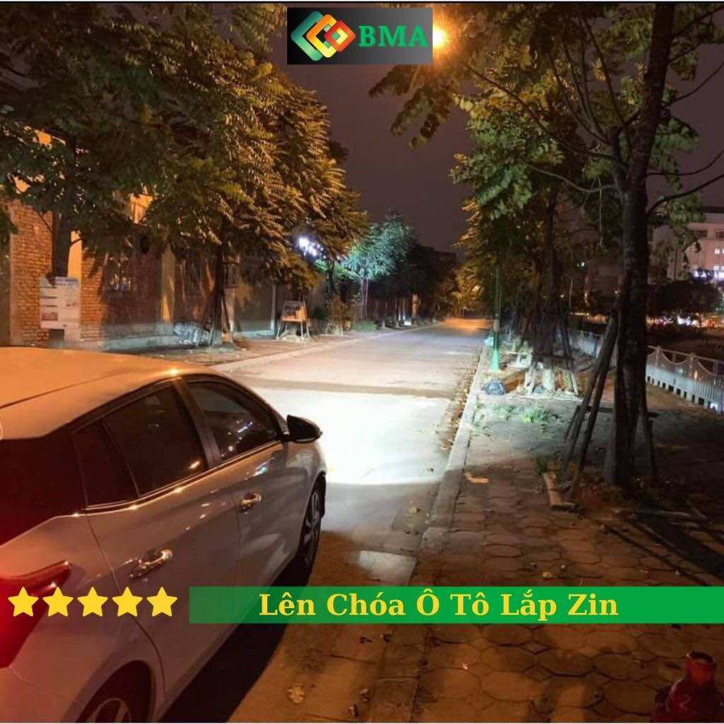 Đèn pha led bi cầu chống chói cao cấp BMA , led bma h4 3 chân