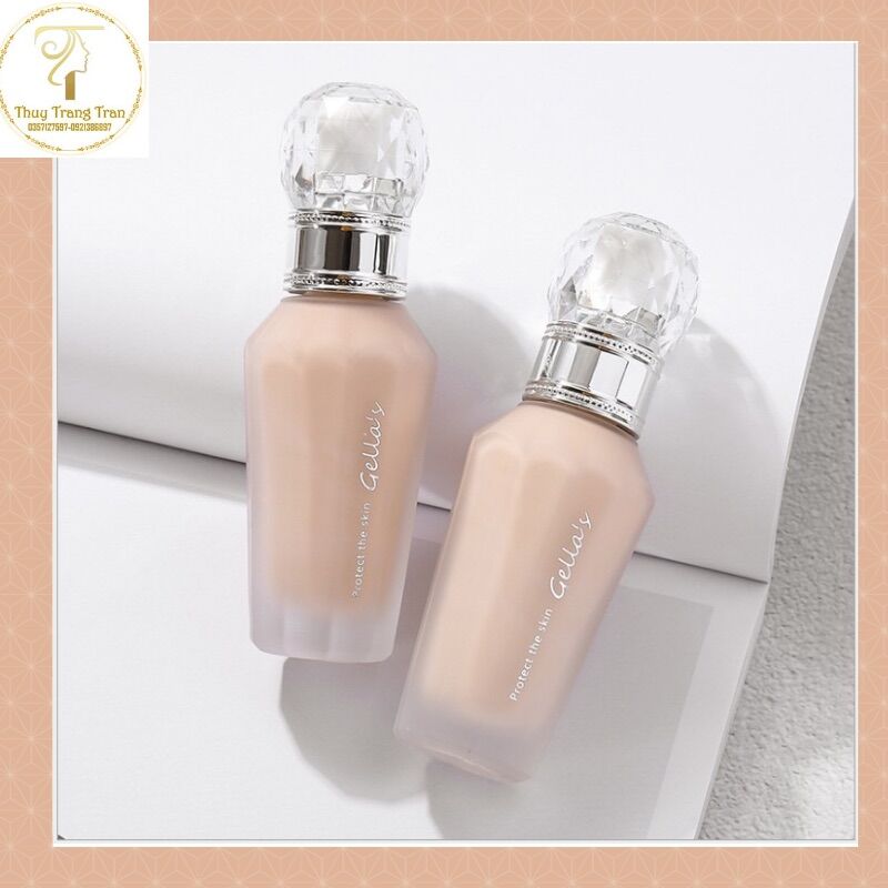 Kem nền gellas clear flawless liquid foundation - gellas22
