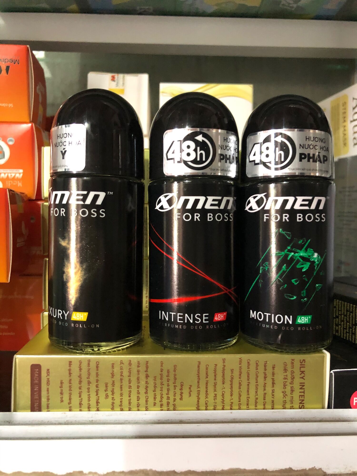 Lăn khử mùi Xmen For-Bos Intense 50ml