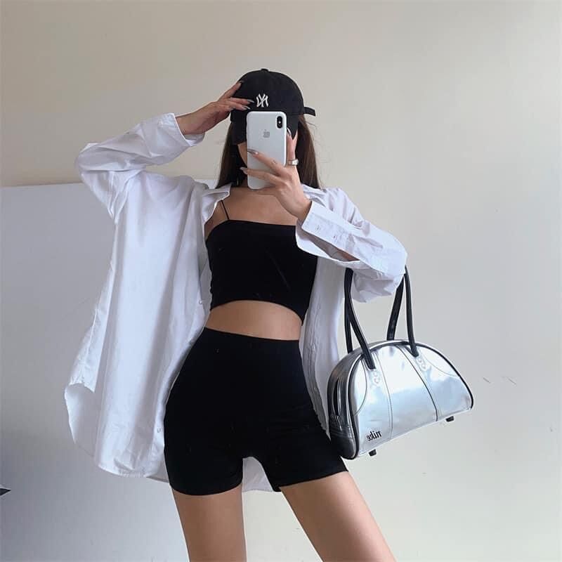 Quần Biker Short nữ dáng ngắn mới m831