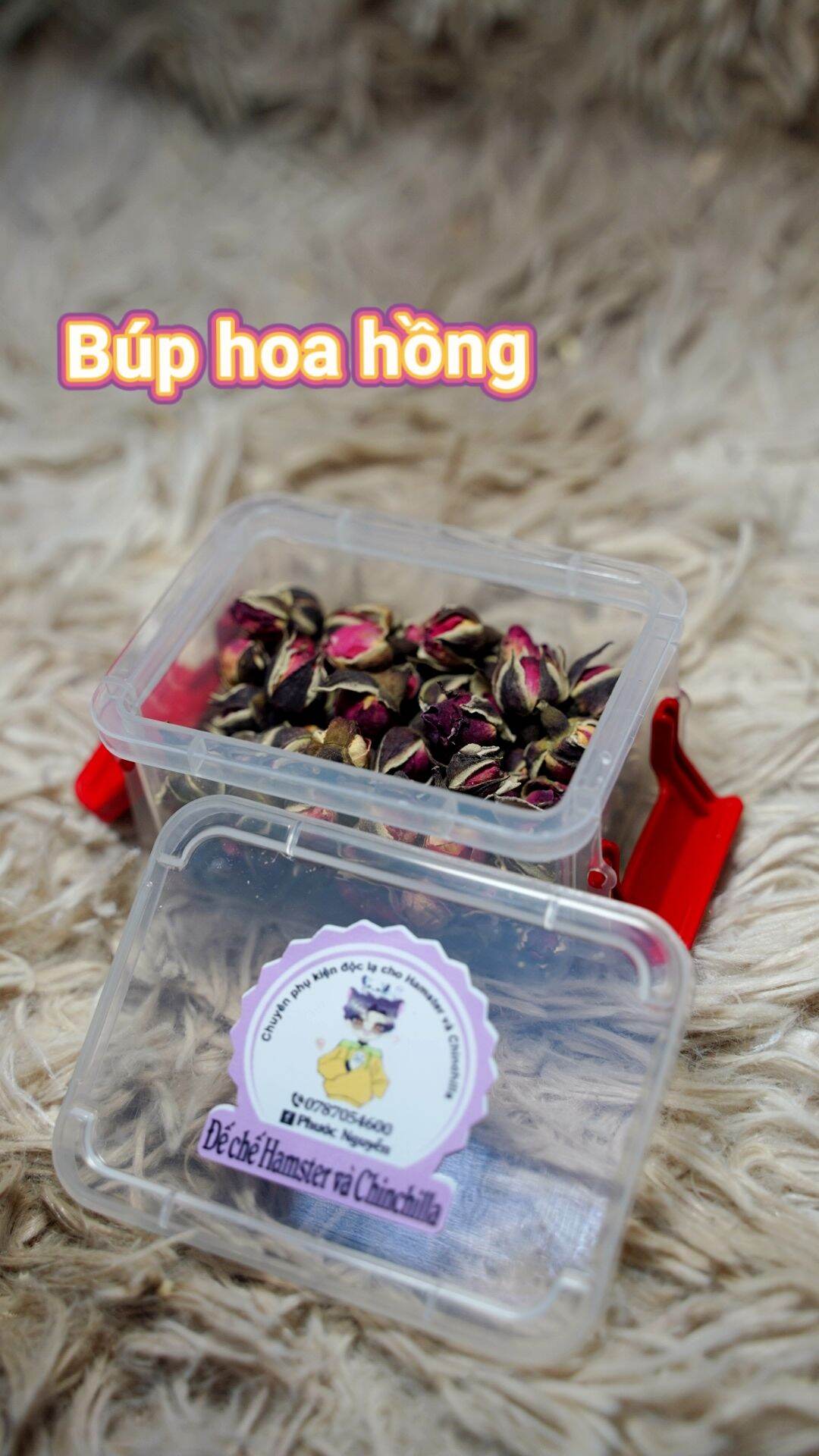 Đồ ăn dặm hộp cho hamster